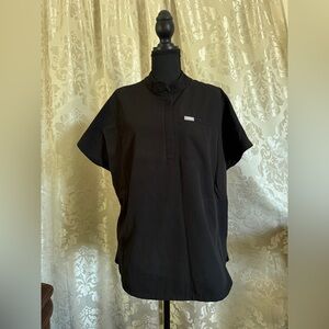 Figs Black Casual Button Down Shirt/B099